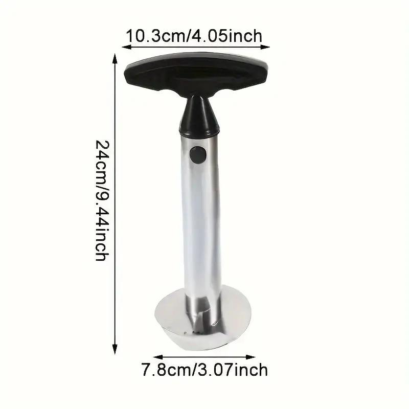 Stainless Steel Pineapple Corer Slicer Non Slip Handle Fast Cutting For Home Kitchen Fruit Salad Daily Use
