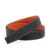 Double Sided Top-layer Lychee Pattern Belt Strip for Men's Pin Buckle Plate Buckle Belt Body Cowhide Car White Line Belt Belt