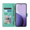 For Realme 15 Pro 5G/15 5G Wallet Case Butterfly Floral Imprint PU Leather Phone Cover with Wrist Strap