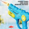 2026 Two-in-one Dual-function Electric Multi-shot Water Gun Bubbles Machine Soap Blowing Integrated Outdoor Toys for Kids Gifts
