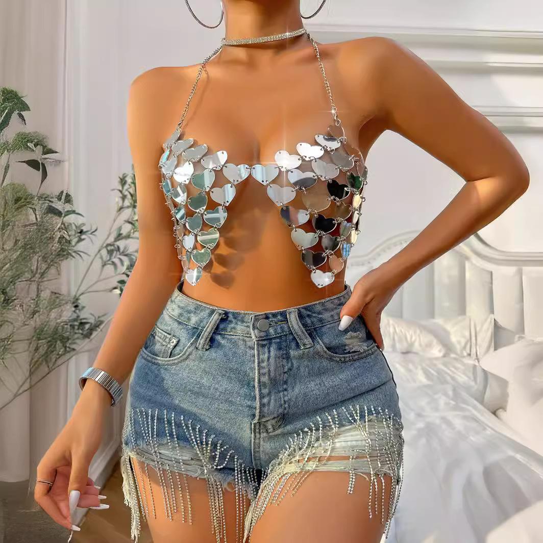 РњРѕРґР° 2025 22 РЎРµРєСЃСѓР°Р»СЊРЅС‹Р№ Р°РєСЂРёР»РѕРІС‹Р№ Р·РµСЂРєР°Р»СЊРЅС‹Р№ Р¶РёР»РµС‚ Love 2 one size fits all