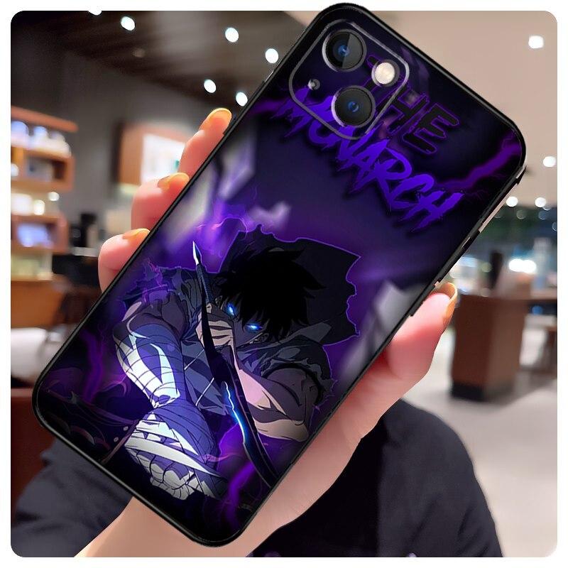 

Чехол Igris Solo Leveling Back для iPhone 12 13 Pro 11 Pro Max XS X XR 6S 7 8 Plus SE2 12 13 Mini Phone Cover iPhone 13Pro MAX