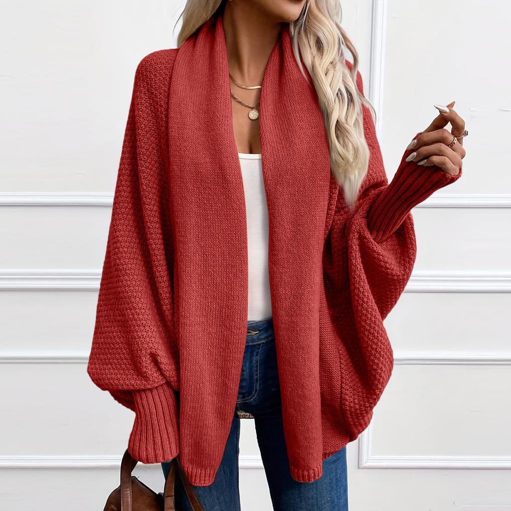 Womens Oversized Cardigan Sweaters Open Front Knit Casual Long  Sleeve Fall Sweater Coats