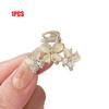 1/4/10PCS  alloy rhinestone hair clips, fashionable small grab hair accessories