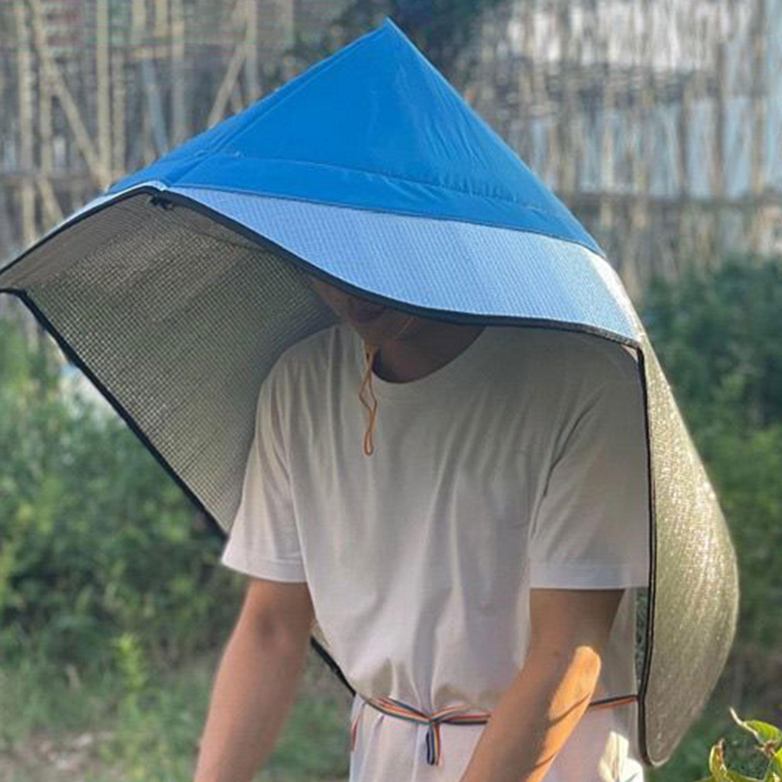 

Защита от солнца Плащ с капюшоном Рыбацкая шляпа Универсальные аксессуары Легкий для сельского хозяйства