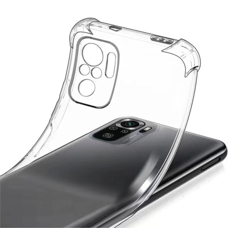 1.5MM Thick Air-Bag Clear Case For Xiaomi Redmi Note 10 10S 11 11s 12s 12 Pro Plus 5G Redmi 9C 9A 10C 10A 12C 4G Cover Fundas