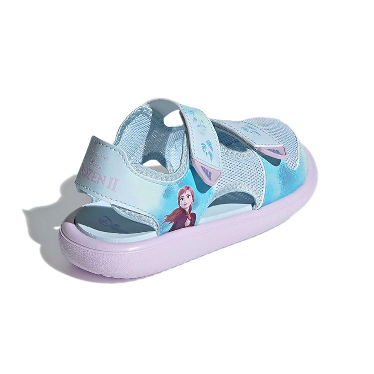 Disney X Adidas Comfort Sandals Slip Resistant Abrasion Resistant Children's Sandals Blue Children Aged 3 7 Years Old FY7900