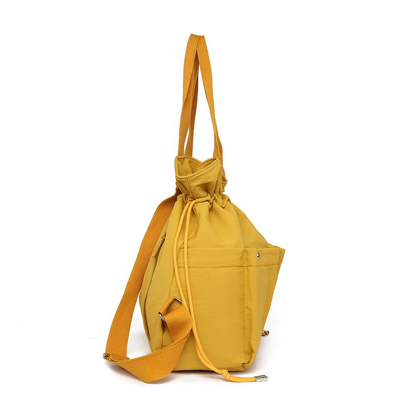 Women's Drawstring Backpack Multi-Functional Travel Bag Shoulder Tote Bag