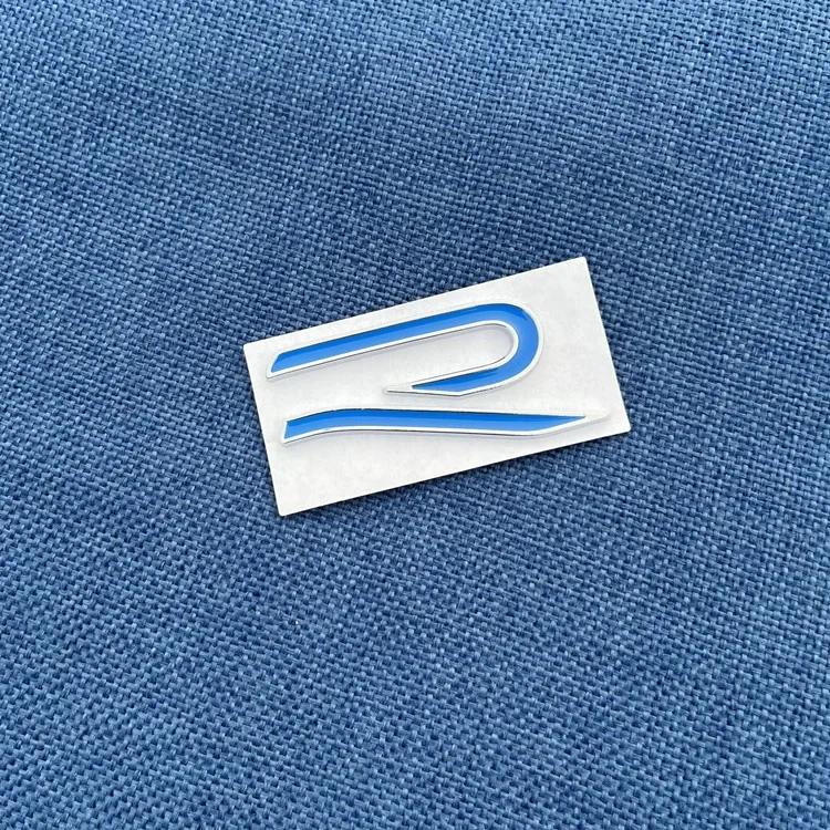 AABIL1 Metal New RLINE Logo Car Front Grille Emblem Rear Trunk Stickers for Volkswagen VW Golf 7 8 GTI Beetle Passat Tiguan Jetta POLO