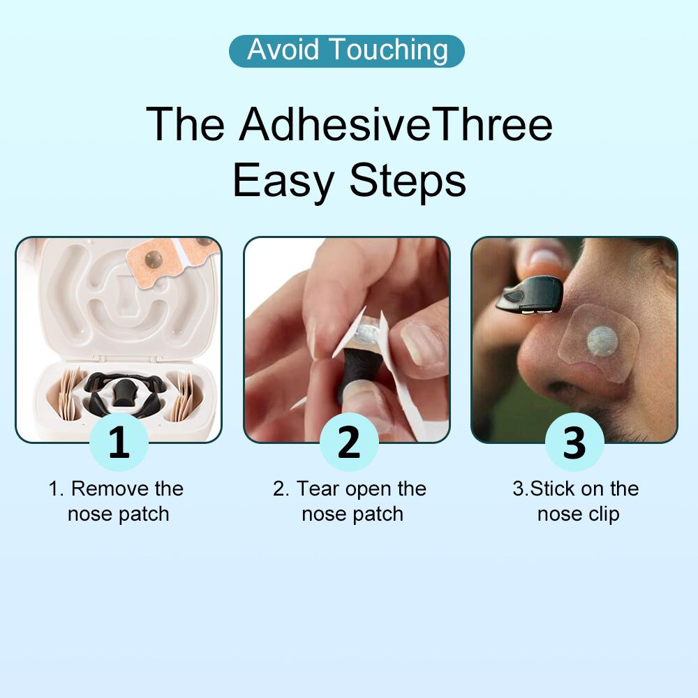 Magnetic Anti Snore Nose Clip Stop Snoring Nose Clip Easy Breathe Improve Sleeping Assisted Breathing Boost Oxygen Intake Tools