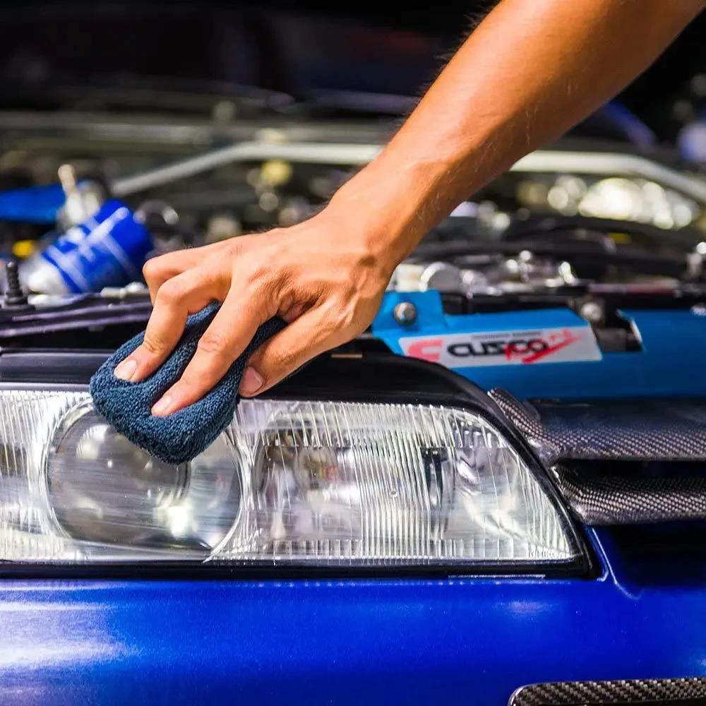 3/10Pcs Car Waxing Sponges Foam Pad Rectangle Auto Detailing Wax Applicator Pads Car Detailing Polishing Sponges Cleaning Tools