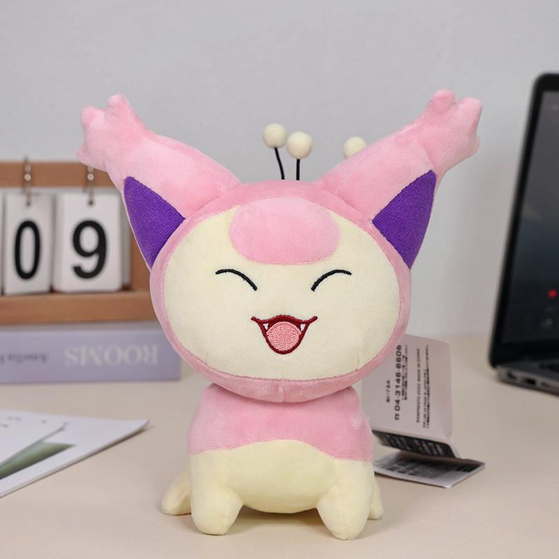 Peluche Skitty Piccolo 20cm Morbido Animale di Peluche Per Bambini e Collezionisti