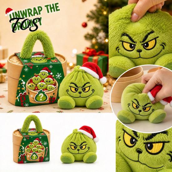 Plushie for Stress Reduction Soft Dumpling Squeeze Toy and Anxiety Relief, Cute Stuffed Food Fidget Relief Sensory Office Home Decor, Slow Rising Kids
