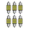 31MM Lamp Beads 6Pcs DE3175 3014 Interior Light Bulbs