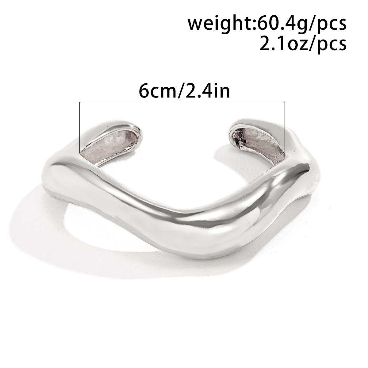 

Популярный стиль браслета ювелирных изделий преувеличенный дизайн геометрический сплав браслет гальванопокрытие браслет