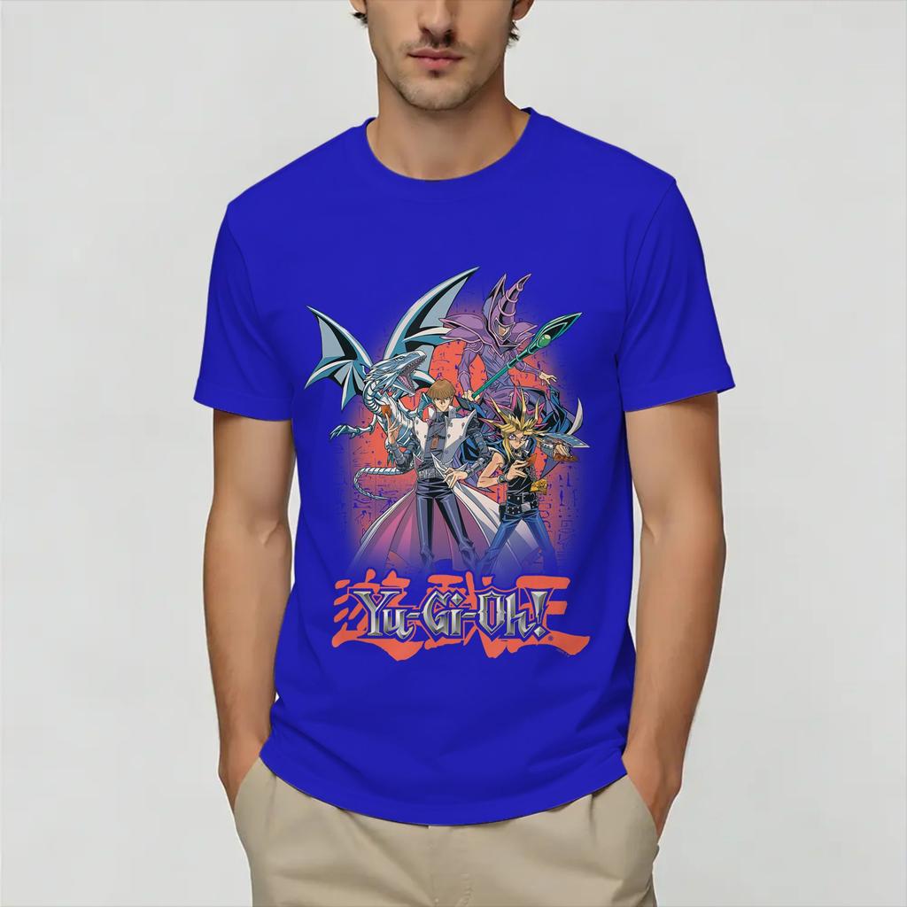 Yugioh Card Tshirt Summer Hippie Tshirts Male Pure Cotton Oneck Plus Size 5xl Clothing Shortsleeve Streetwear Tshirt