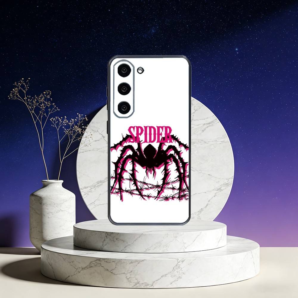 

Spider Phone Case For Samsung Galaxy A73,A72,A71,A70,A53,A52,A51,Others Soft Black Cover Samsung a73 5g