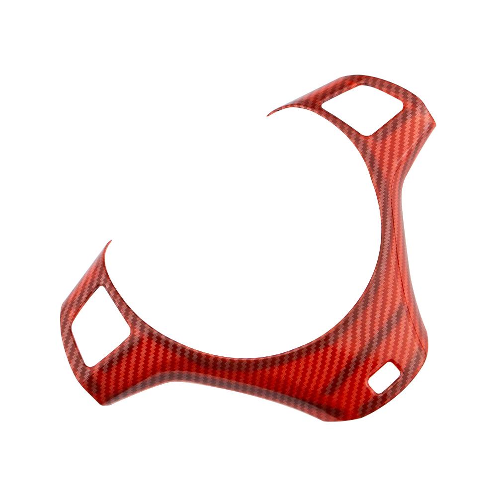 Autocolant de acoperire a capacului panoului volanului en-gros pentru BMW Seria 1 3 E87 E90 E92 E93 2005 - 2012 ABS Carbon