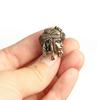Tribe Female Warrior Brass Knife Bead EDC DIY Paracord Woven Bracelets Lanyard Pendants Accessories Outdoor Tool Hangings Charms