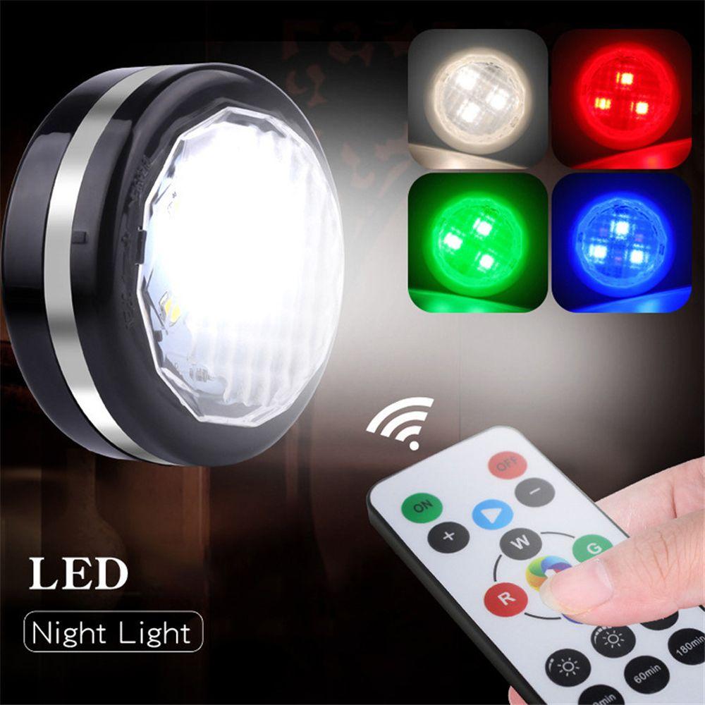 

Touch Sensor LED Wireless Color Light RGB Wardrobe Night Light Wardrobe Lamp Kitchen Closet Lamp