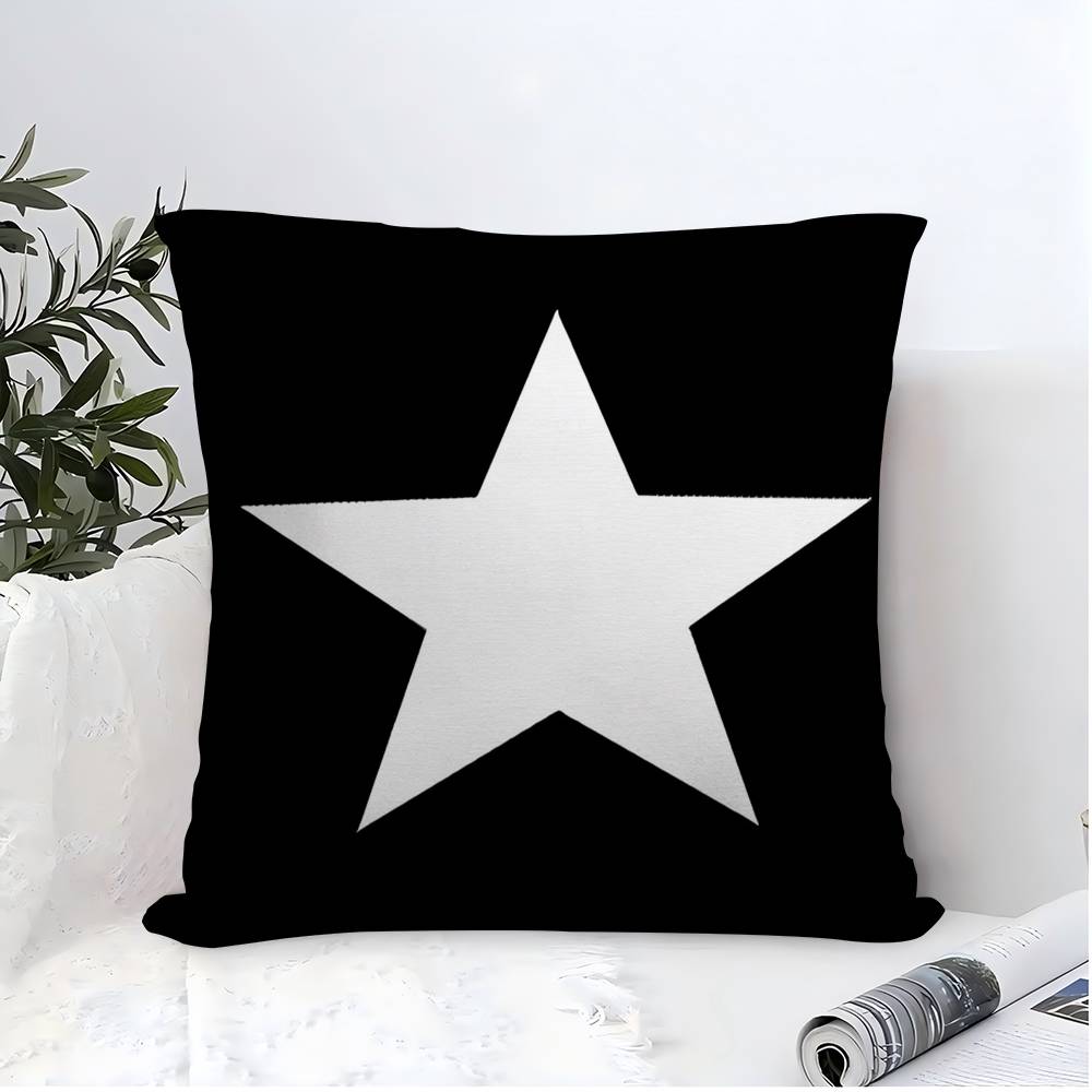 Federa per Cuscino a Forma di Stella Toon Regalo Copricuscino Camera da Letto Casa Divano Sedia Seduta Decorazione Federa