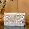 Elegant Compact Evening Clutch Bag Foldable Luxury Detachable Strap Crossbody Bag for Birthday Party Dinner Date
