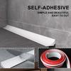 1pc1m/39.37 Inch Self-adhesive Waterproof Strip, Decorative Waterproof Strip for Dry Wet Separation Sealing Seam