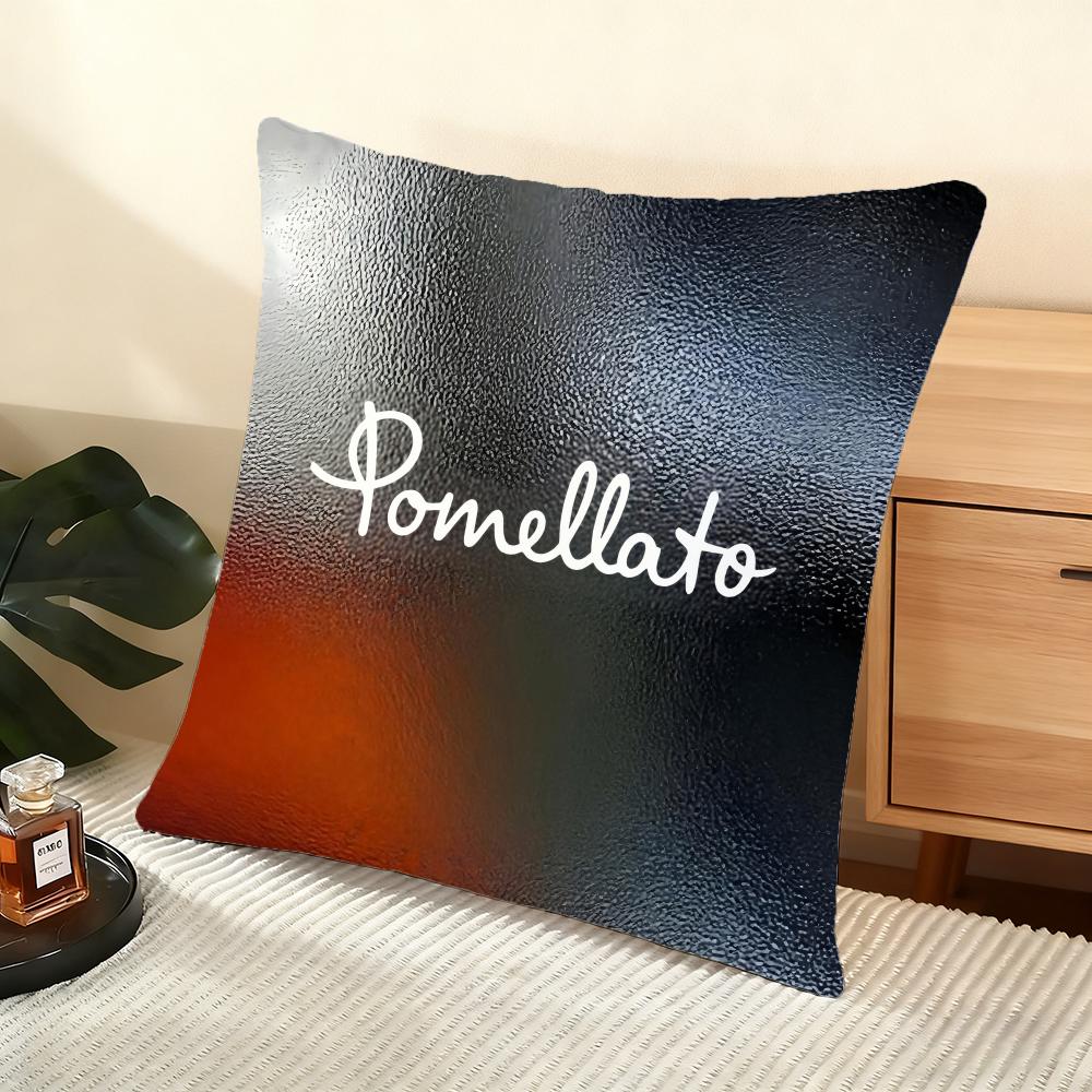 P-Pomellato Cushion Cover Soft Short Plush Pillow Cover Smooth Cozy Texture Aesthetic Cushion Case Home Decor