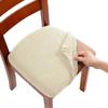 Polar Fleece Chair Covers Stretch Anti-dirty Seat Cover Removable Dining Room Upholstered Chairs Slipcovers Furniture Protector