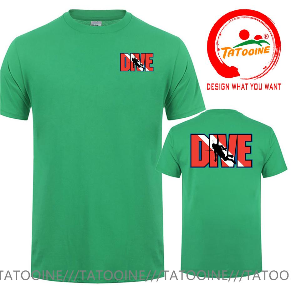 Awesome Scuba Drive Tshirts Unisex Streetwear T Shirt Scuba Diver Ocean Diving Tshirt Diver Gift Tshirt Cotton Tee Top Clothing
