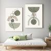 Shape Leaves Vintage Boho Posters Prints Wall Art Pictures Nordic Living Room Home Decor Canvas Painting Abstract Geometric