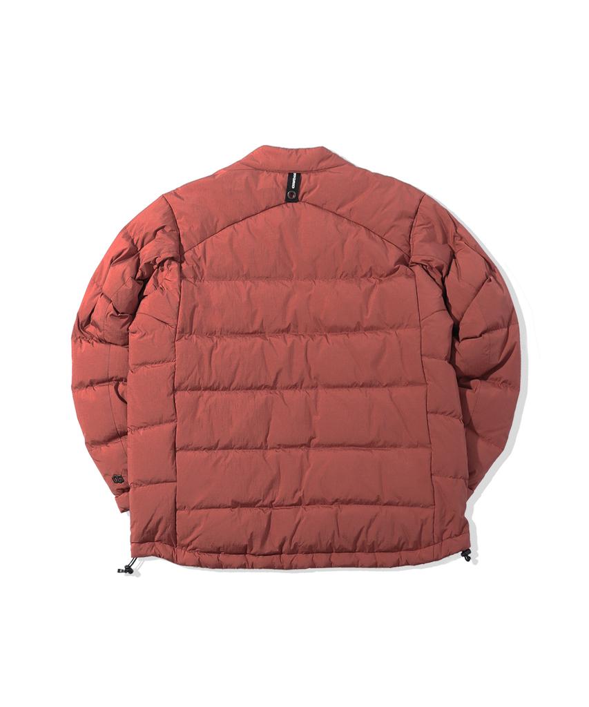 Offgrid Grid Rds Short Down Puffer-Burgundy