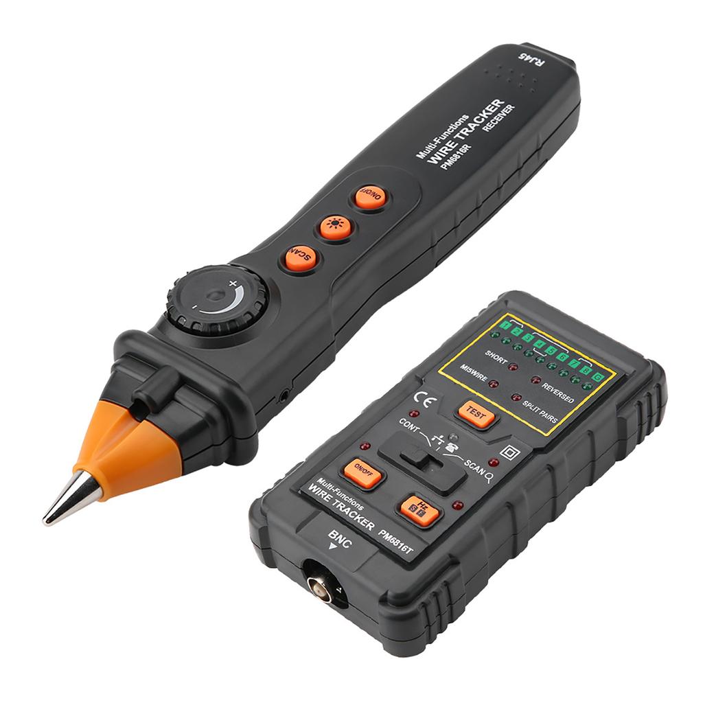 PEAKMETER PM6816 Multifunctional Network Cable Wire Tracker Line Finder RJ45 RJ11
