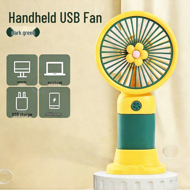 

Compact Rechargeable Fan: Quiet, Powerful, Portable for Students & Desktops Roland Purple