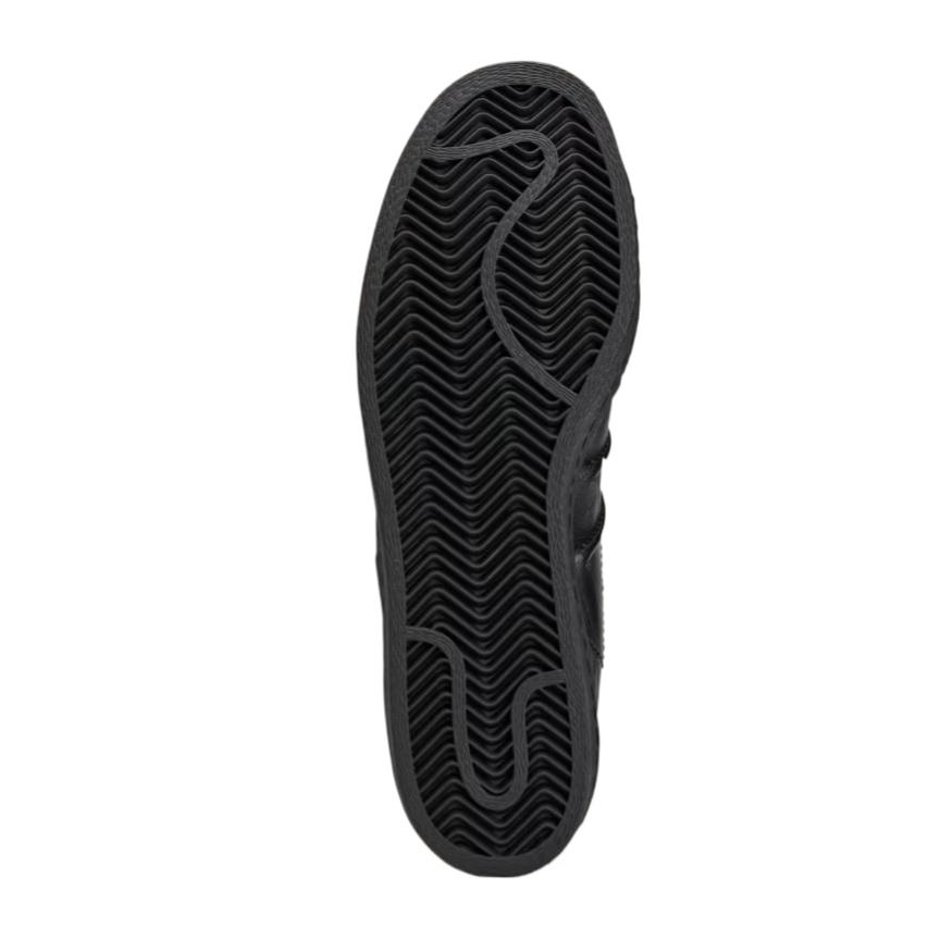 Adidas Y 3 Superstar 'Luxe Leather Pack Triple Black' Sneakers JR4217