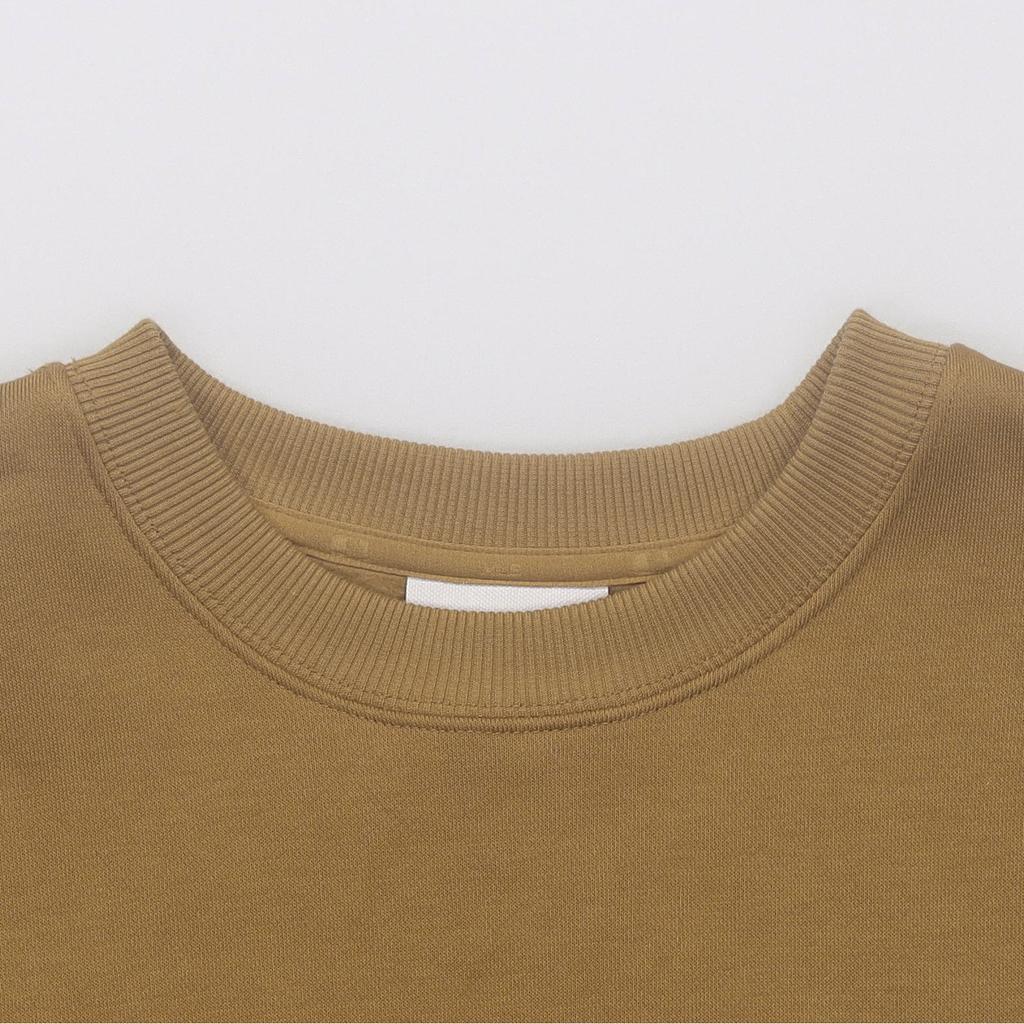 New MLB Boston Red Sox MONOGRAM BIG LUX Sweatshirt Unisex Camel 3AMTM0946-43CAS