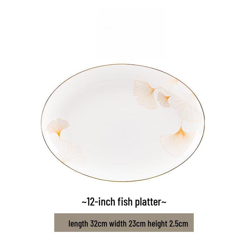 

Mod Lanka Premium Nordic Ceramic Fish Plate