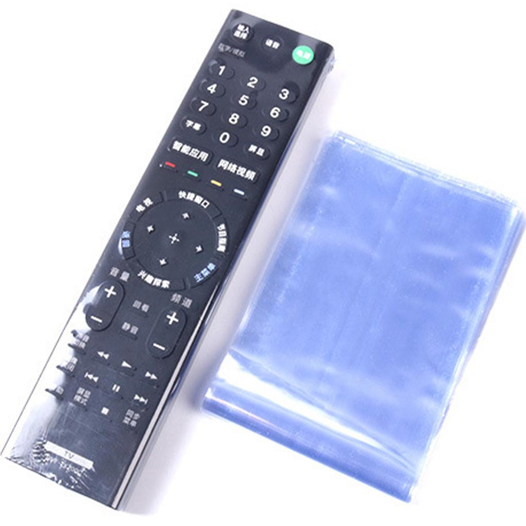 5/10/20Pcs Air Condition Remote Controls Cover Heat Shrink Film Remote Covers Heat Shrink Wrap Bags Protective Film