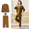 Middle-Aged Women's Casual Sportswear Two-Piece Set