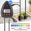 Bluetooth WiFi 5 in 1 Water Quality Tester Monitor PH TDS TEMP EC SG Salinity Analyzer LCD PH Meter for Drinking Water Aquarium