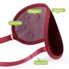 20 Magnets, Sleep Blackout, Eye Mask, Soft and Non-velvet Magnetic Cloth, Breathable and Sweat-absorbing Eye Mask.