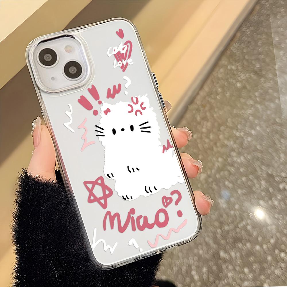 Transparent Phone Case for iPhone 11 12 13 iPhone 13 14 15 Pro 15 16 Pro Max Samsung A15 A16 A25 A26 A55 A56 S25 S24 S22 S23 Ultra S25 Edge