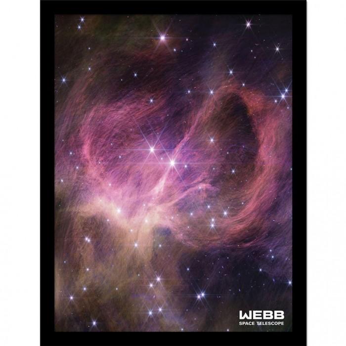 Gerahmtes Poster Webb-Weltraumteleskop Freischwebender Brauner Zwerg Nircam