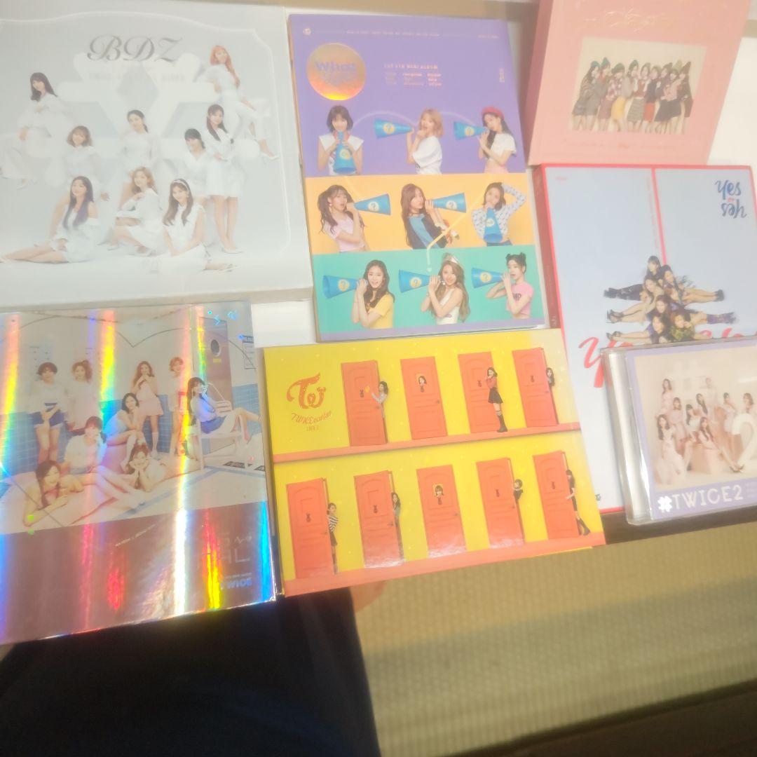 

[USED] First come, first served All images TWICE album 7 piece set