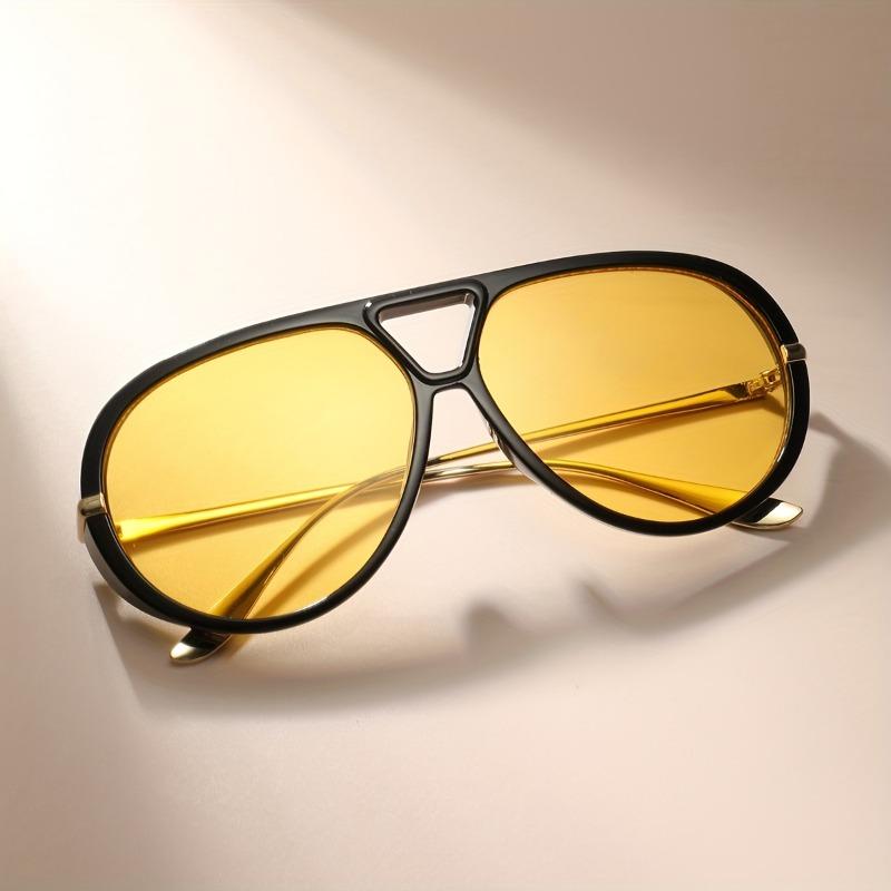 Nepolarizované Módní Sluneční brýle s velkým rámem ve stylu ropuchy Dámské Vintage Sluneční brýle pro muže Štítové brýle