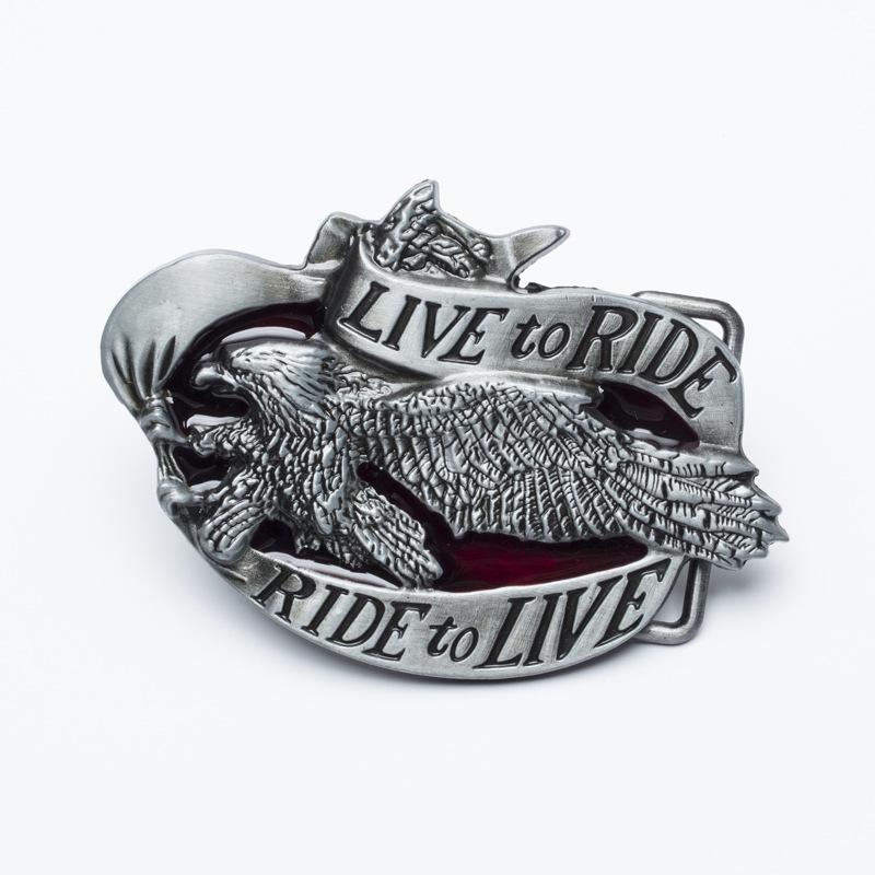 Lotte Jensen Retro Eagle Zinc Alloy Belt Buckle - Creative, Fashionable Design