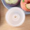 Kitchen Clear Rice Balls Press Mold Round Doughnuts Rice Balls Mold Sushis Maker Rice Balls Mold DIY Craft Baking Tool