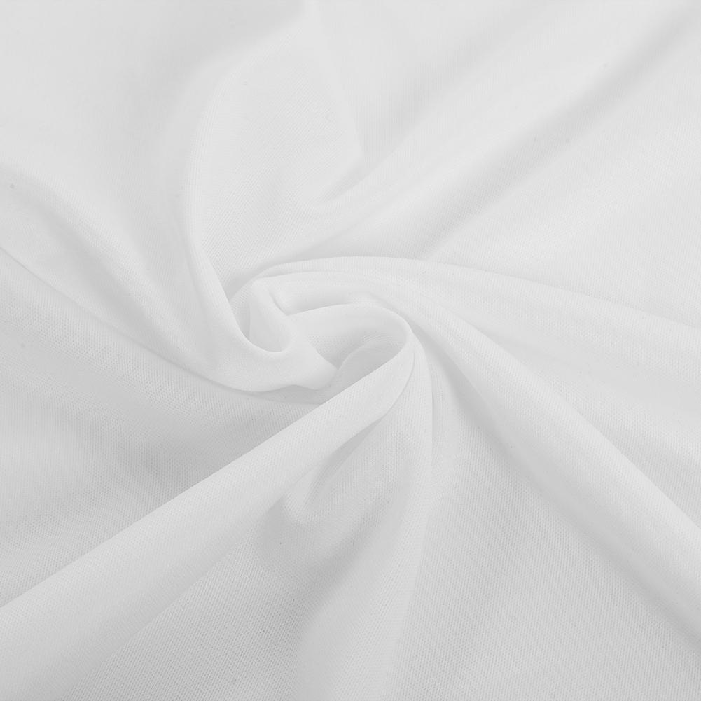 4:3 Thickened 100% Polyester Portable Foldable White Soft Projector Screen Curtain
