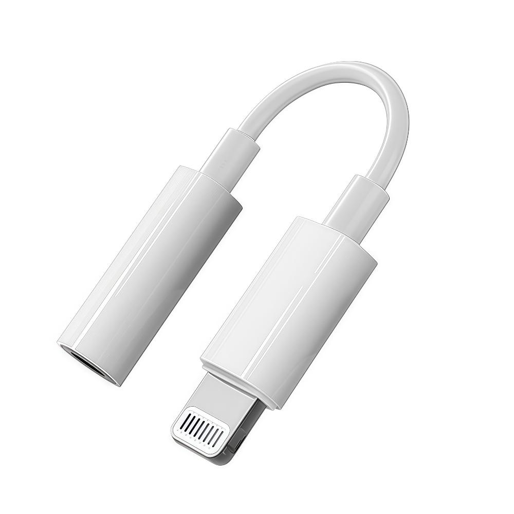 Compatible with Apple Devices and Lightning Headphone Adapters for Calls and Music Playback