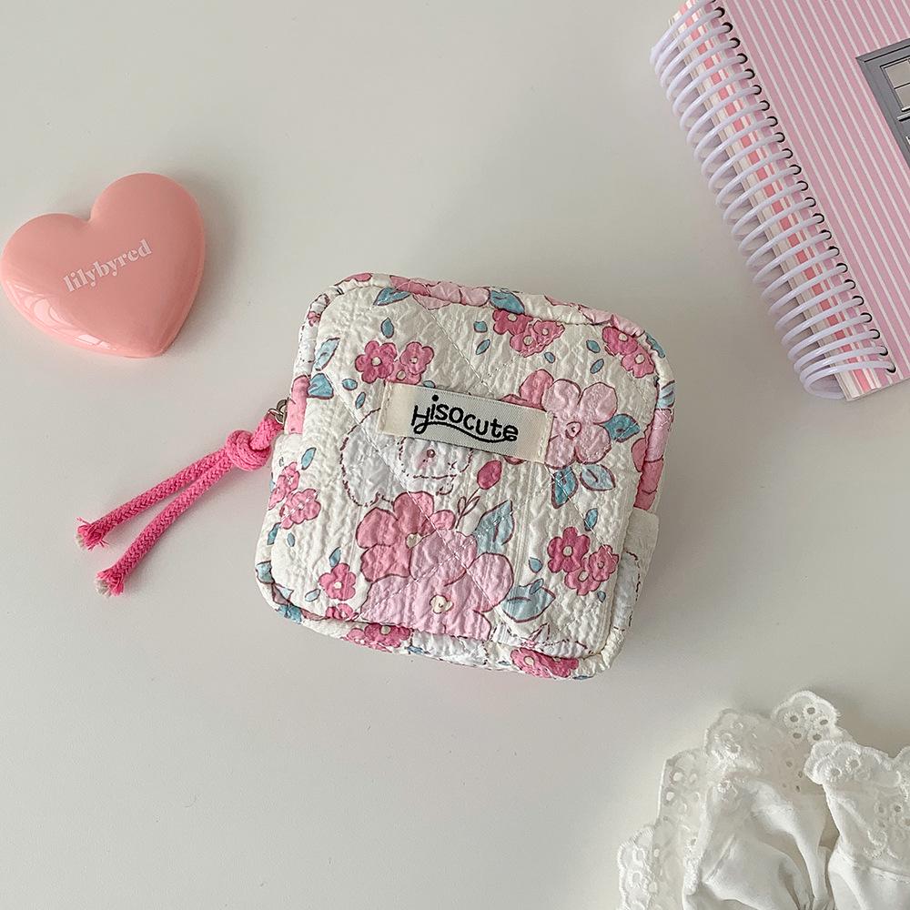 

Cute Cartoon Multi-Use Pouch: Earphones, Sanitary Napkins, Cables, Coins